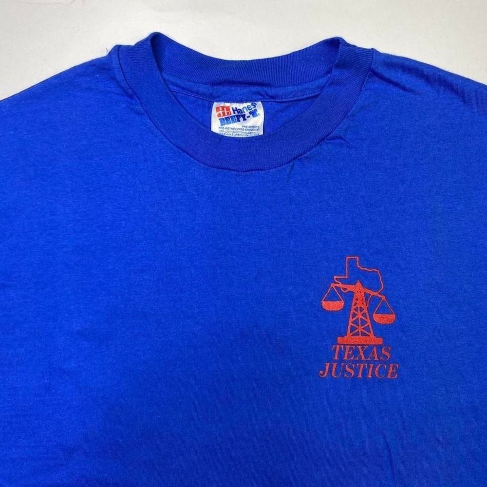 Vintage 90s Texas Justice movie promo shirt‎